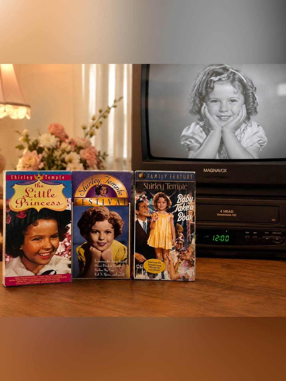 Vintage Shirley Temple VHS Bundle